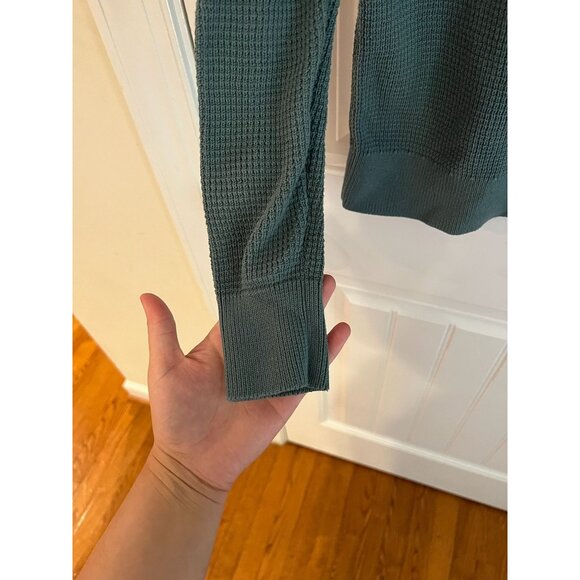 Club Monaco Men's Crew Neck Waffle Knit Sweater Size Small - Picture 4 of 5